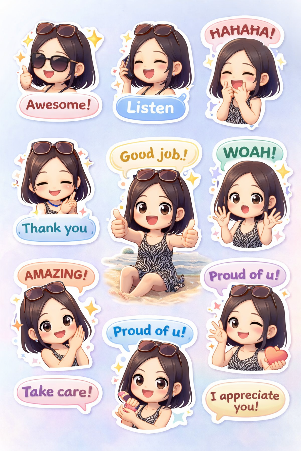 Image to Image Generator · Emoji · Chibi 3D Emoji Word 2