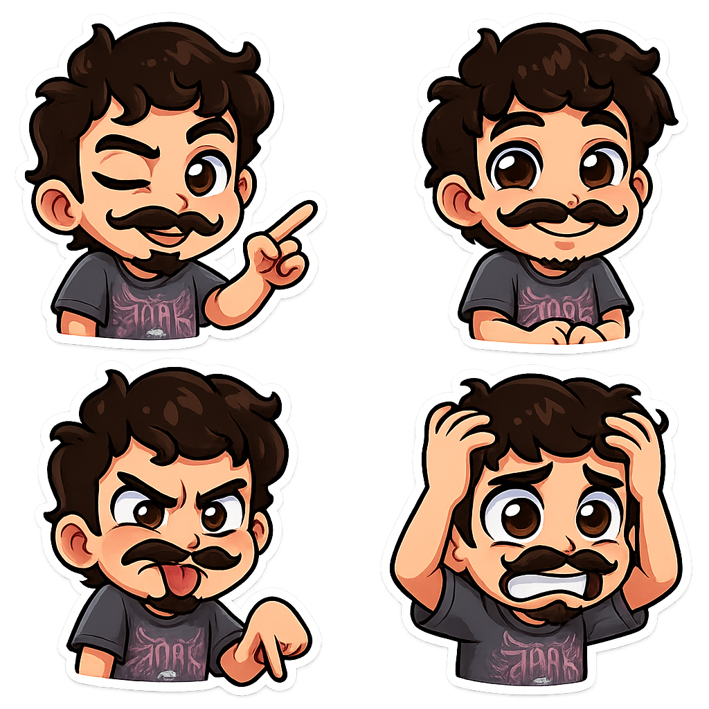 Created using AI Sticker Generator with chibi_emoji_stickers style in emoji_type category. Generated on October 26, 2025 using Image to Image generation method.