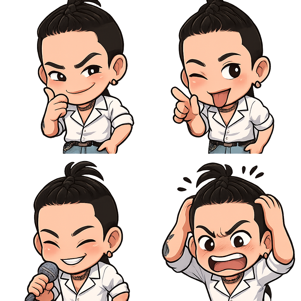 Created using AI Sticker Generator with chibi_emoji_stickers style in emoji_type category. Generated on November 9, 2025 using Image to Image generation method.