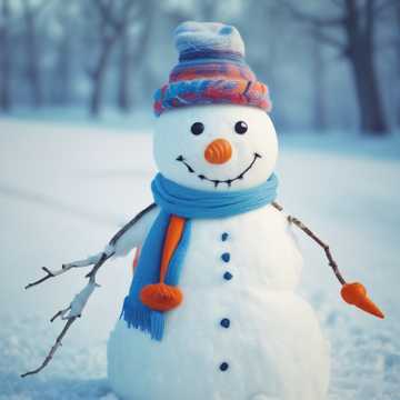 Build a snowman