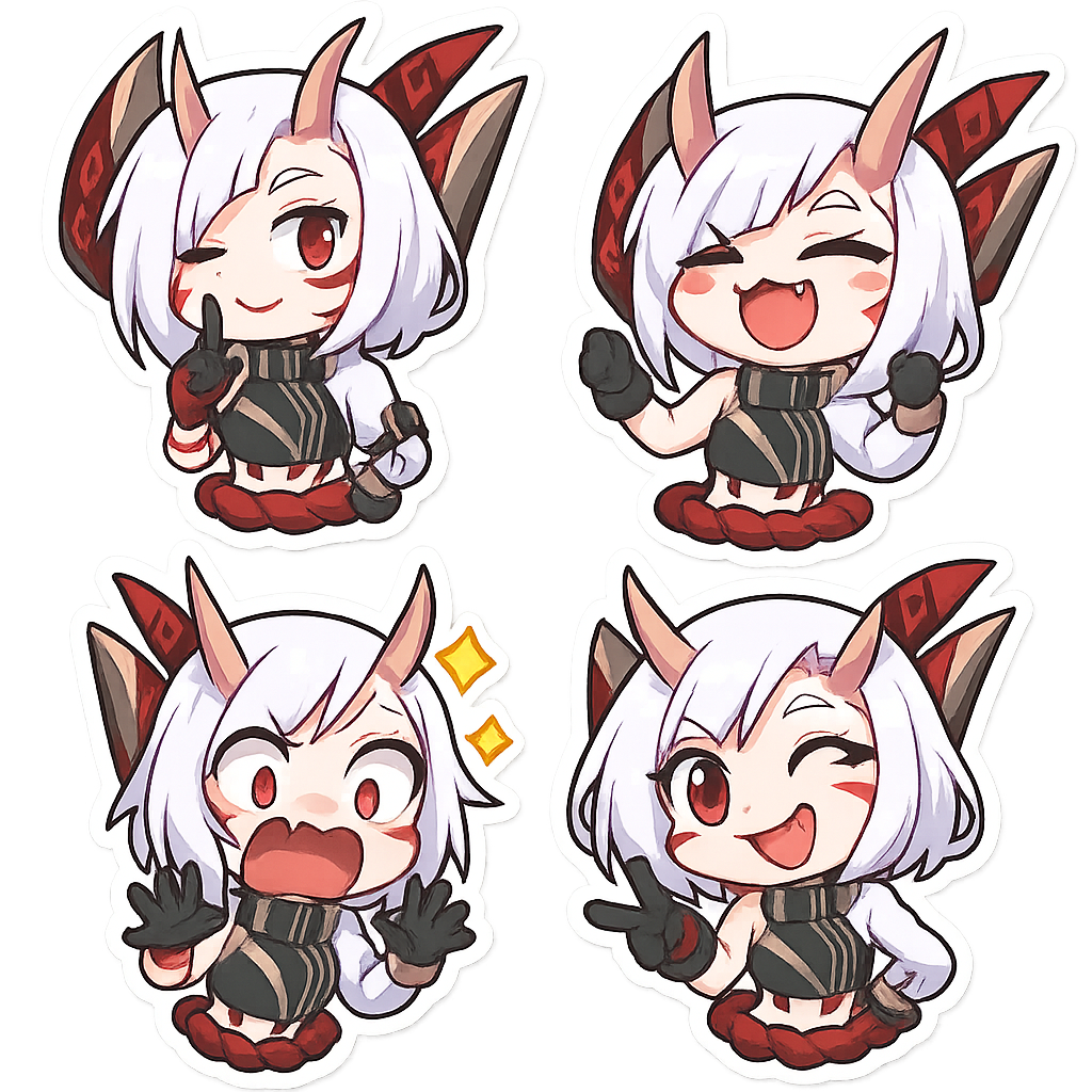 Created using AI Sticker Generator with chibi_emoji_stickers style in emoji_type category. Generated on November 9, 2025 using Image to Image generation method.
