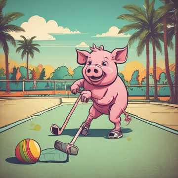 Sean Bascom Hockey Pig