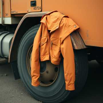 Orange Jacket Man