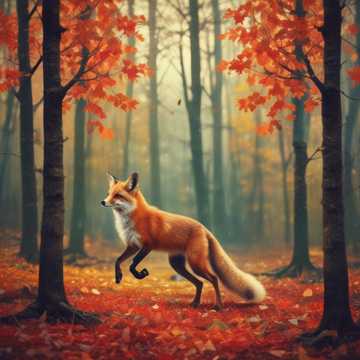 Red Fox Tail