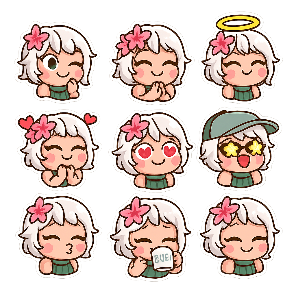Created using AI Sticker Generator with chibi_emoji_stickers_3 style in sticker category. Generated on September 13, 2025 using Image to Image generation method.