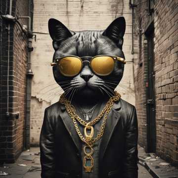 Gangsta Cat Vibes