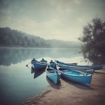 Four Canoes