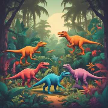 Dinosaurs Go Rawr