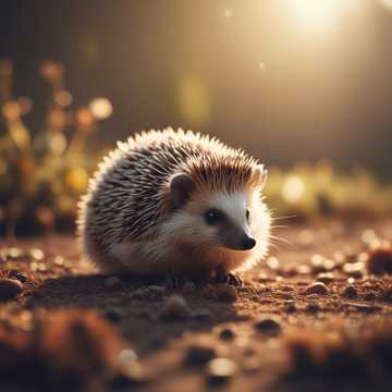 Kleiner Igel Fridolin