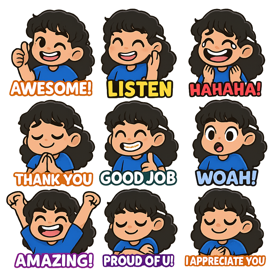 Created using AI Emoji Generator with chibi_emoji_word_1 style in emoji_type category. Generated on October 26, 2025 using Image to Image generation method.