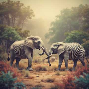 Elephants and Zebras Loop