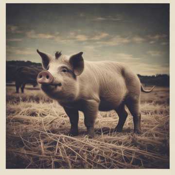 Feeding Time at Johnny's Farm