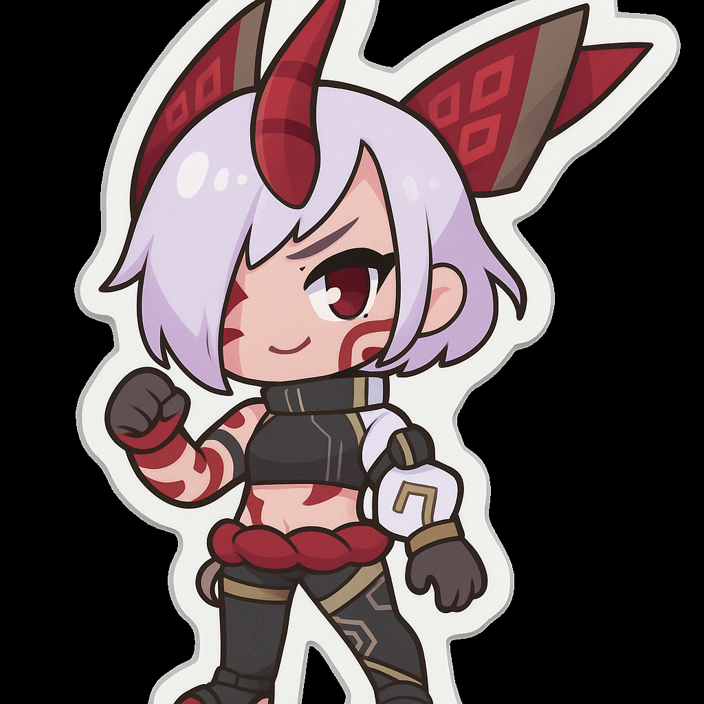 Created using AI Sticker Generator with chibi_single_sticker style in chibi category. Generated on November 9, 2025 using Image to Image generation method.