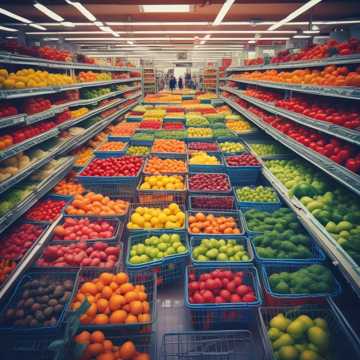 Gros FDP au supermarché