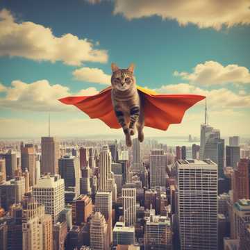 Superhero Kucing Blackyaya