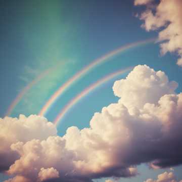 Rainbow Clouds