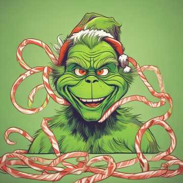 Weihnachtszeit Grinch-Style