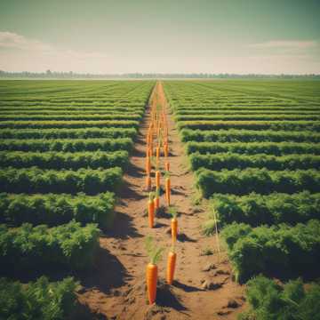 LEGO Carrot Army Nation of Vegetation