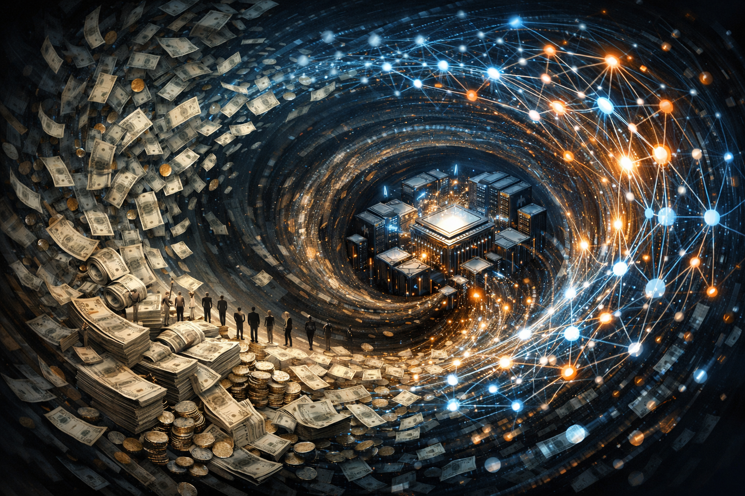 La spirale de déplacement de l'intelligence par l'IA