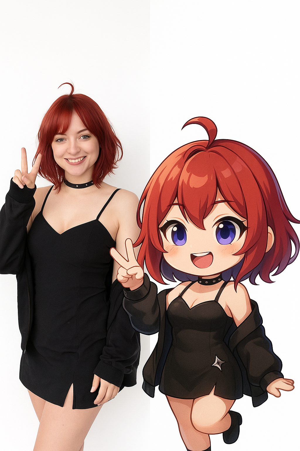 Created using AI Avatar Generator with real_person_chibi_3d style in chibi category. Generated on November 10, 2025 using Image to Image generation method.