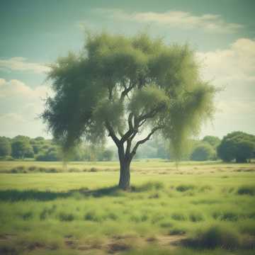 Under the Willow's Shade