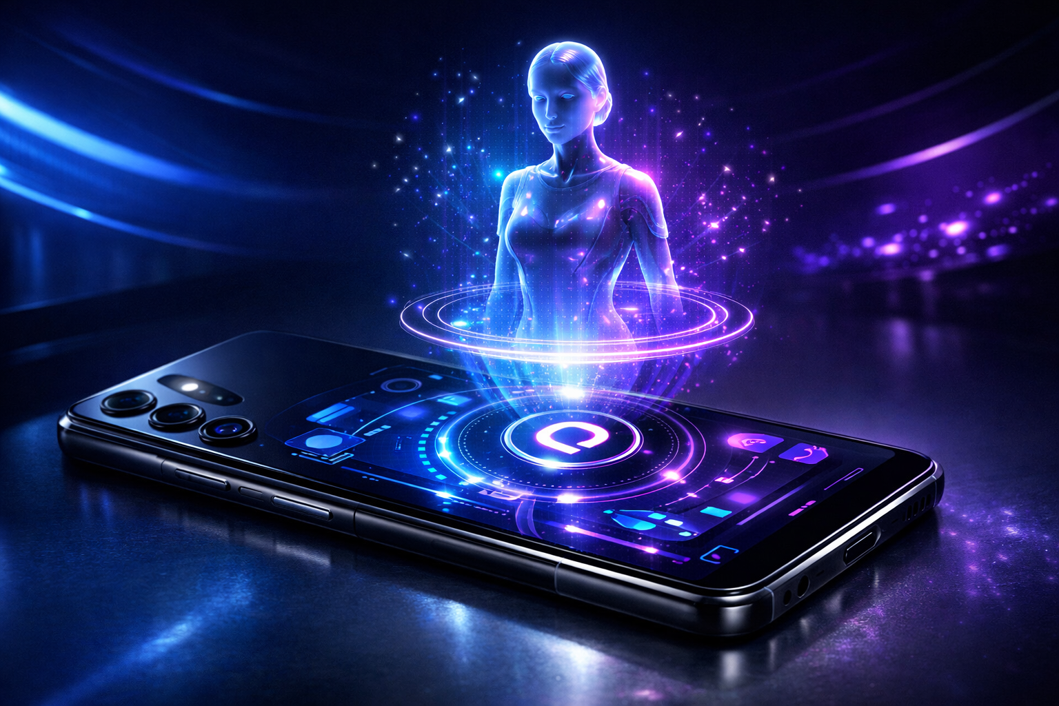 Samsung Galaxy S26 avec l'intégration Perplexity AI — assistant agent activé par commande vocale Alex sur Android