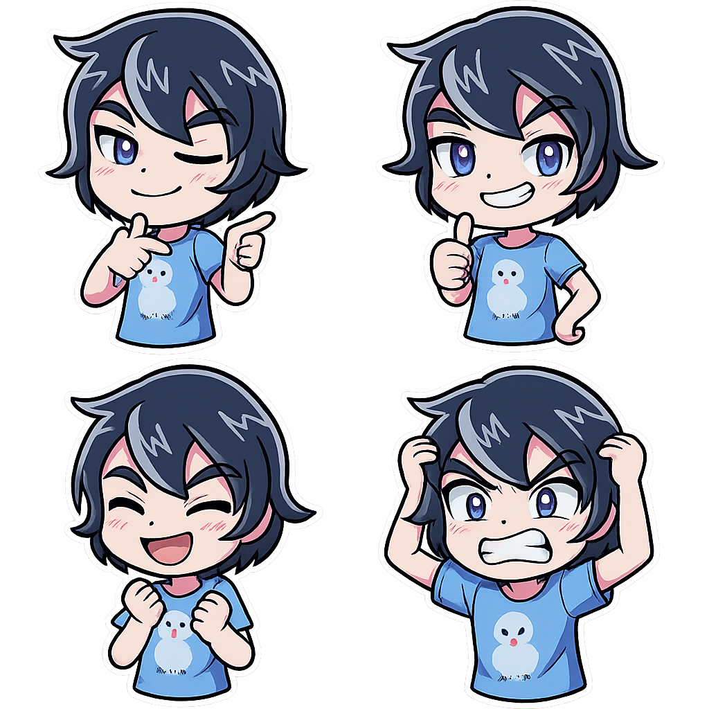 Created using AI Sticker Generator with chibi_emoji_stickers style in emoji_type category. Generated on November 16, 2025 using Image to Image generation method.