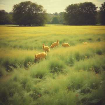 Yellow rabbits 