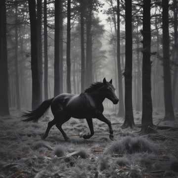 The Pitch Black Horse