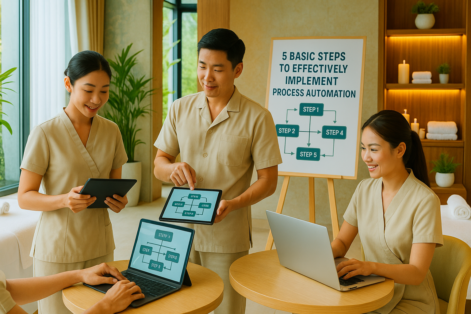 3. 5 bước cơ bản triển khai tự động hóa quy trình hiệu quả