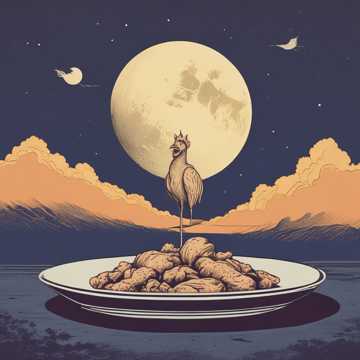 Chicken on the Moon