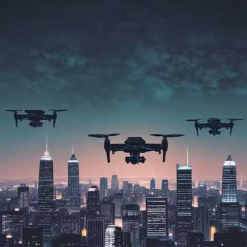 Drones in the Sky 