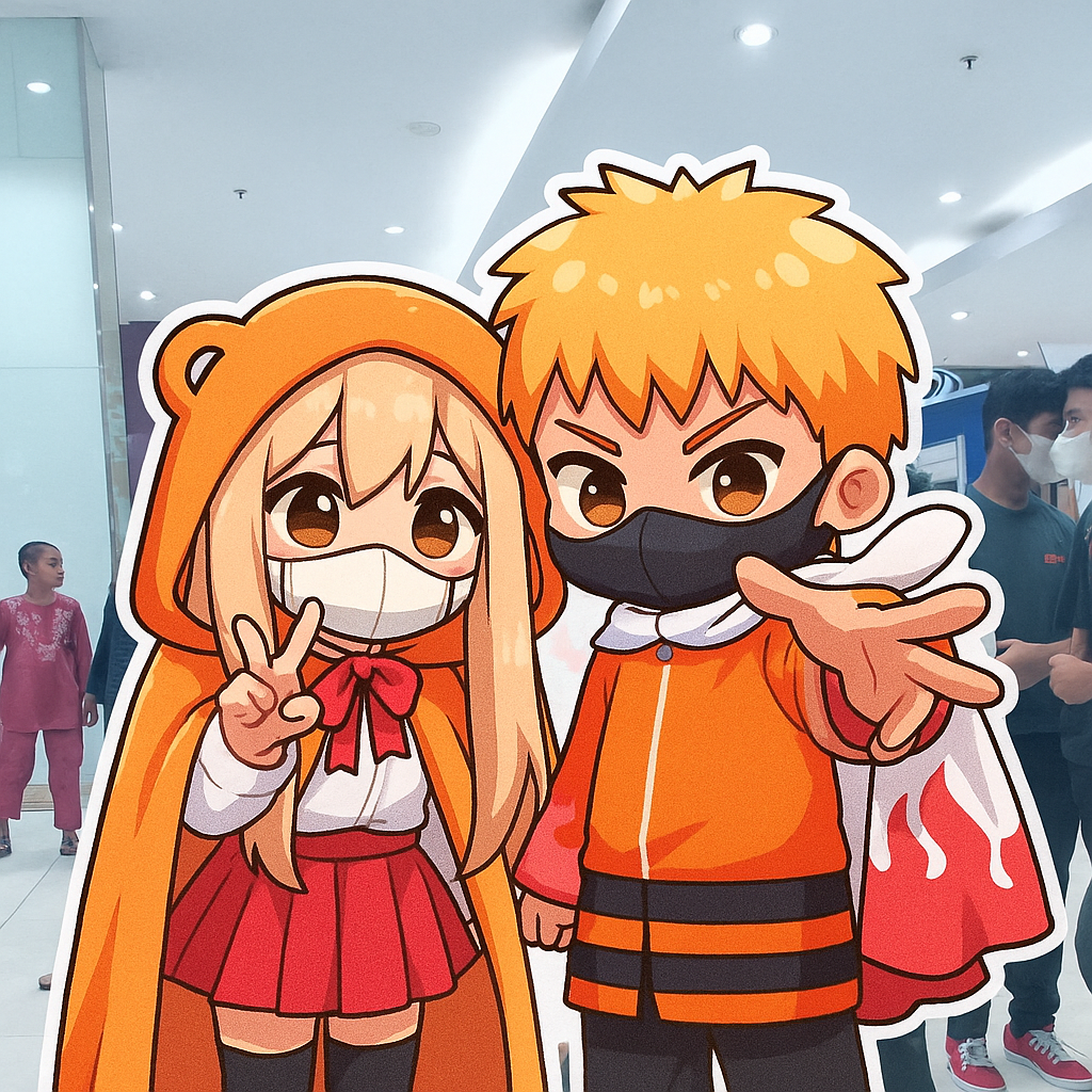 Created using AI Sticker Generator with chibi_single_sticker style in chibi category. Generated on November 9, 2025 using Image to Image generation method.