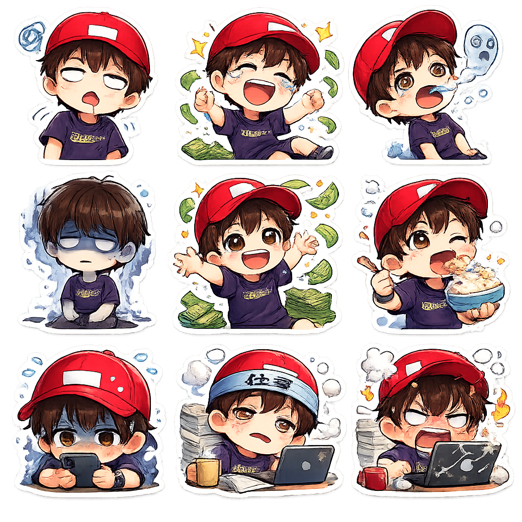 Image to Image Generator · Sticker · Emoji Collection: Set 1