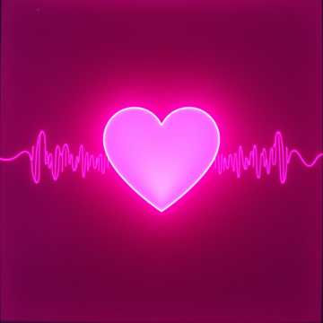 Pink heart 