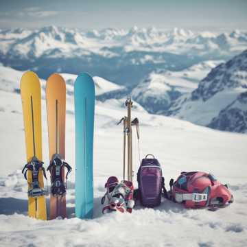 Skiing in France