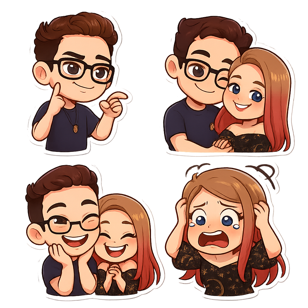 Created using AI Sticker Generator with chibi_emoji_stickers style in emoji_type category. Generated on September 15, 2025 using Image to Image generation method.