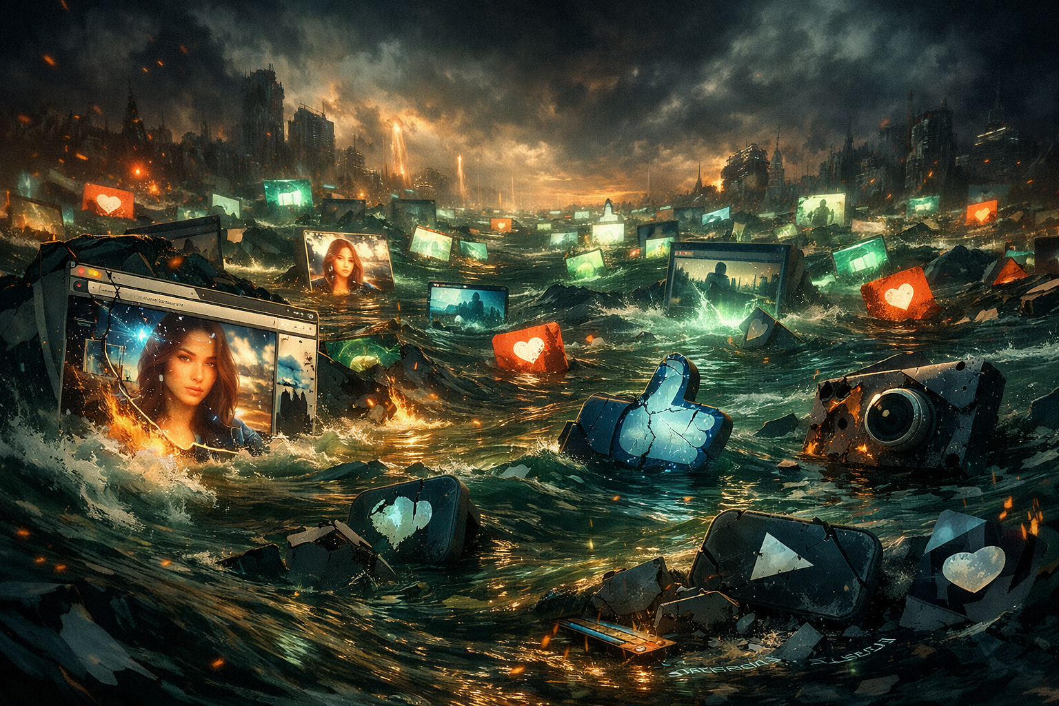 Internet submergé par le slop généré par l'intelligence artificielle