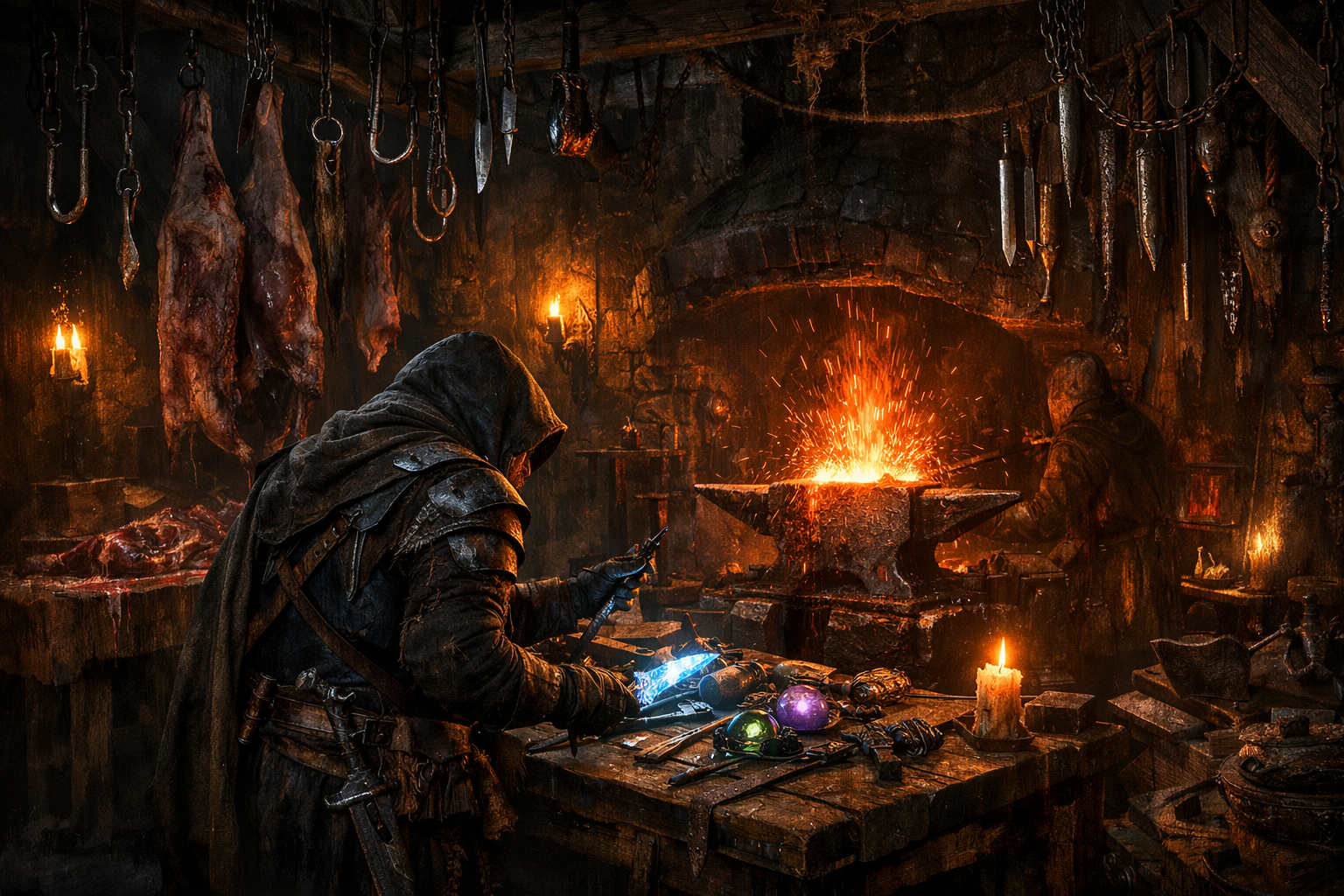 Marchand saisonnier et forge dans Diablo 4