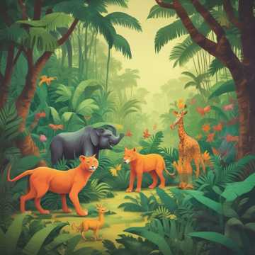 child poem jungle 