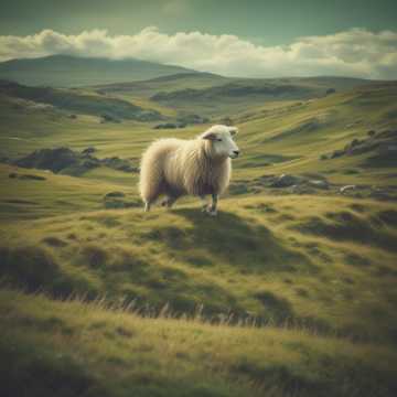 Sheep of Isle of Skye