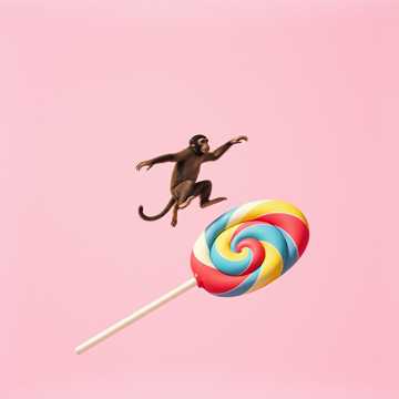 The Monkey and the Lollipop 