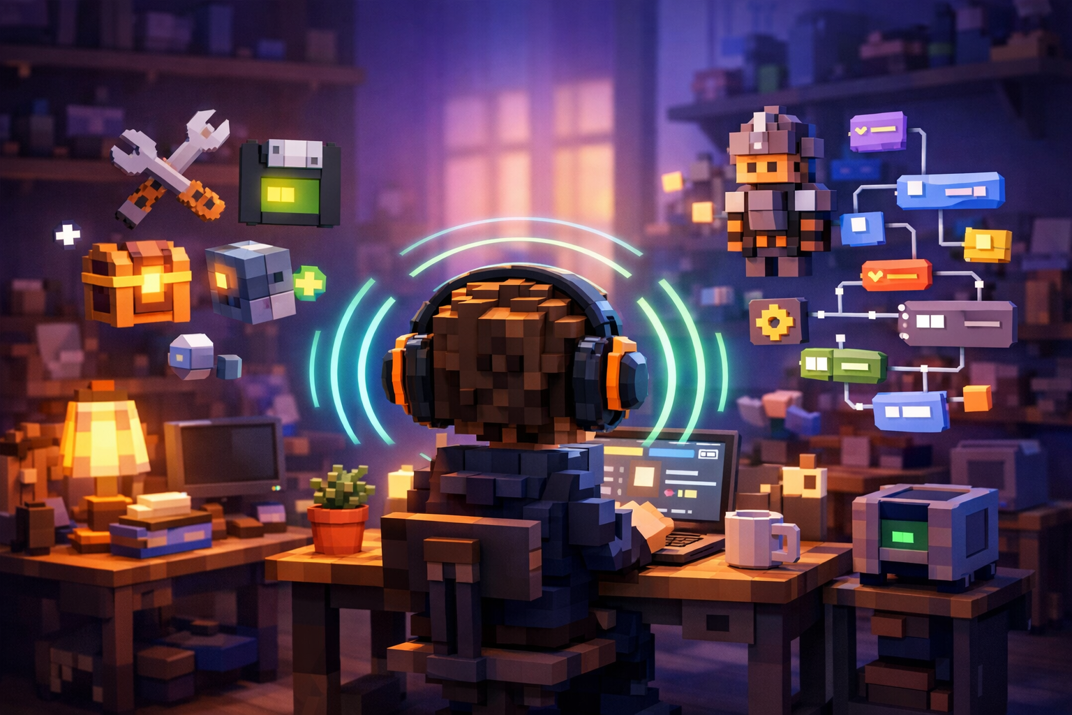 Chat vocal de proximité et outils de modding Hytale