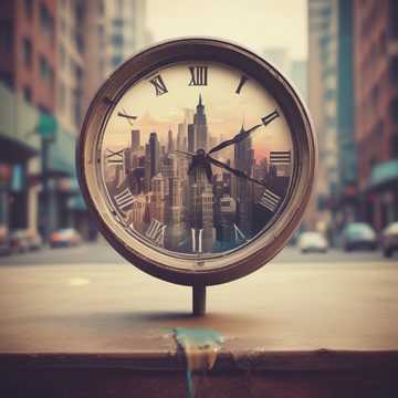 Clock without time