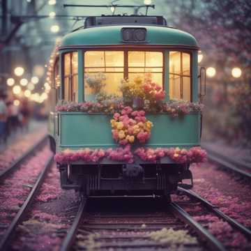 Beautiful Girl on the Train