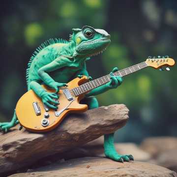 Rock, Reptil