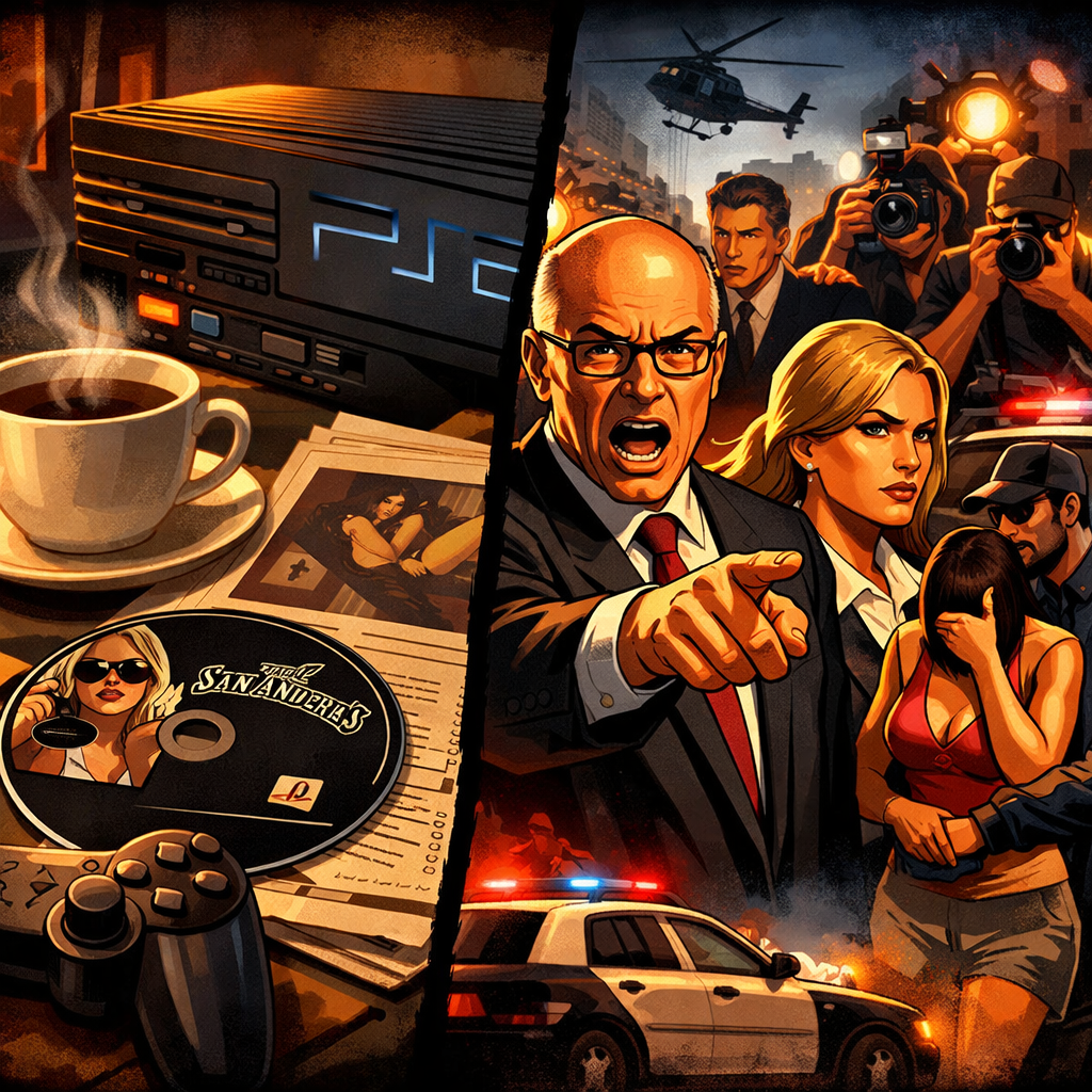 Le scandale Hot Coffee GTA San Andreas 2005