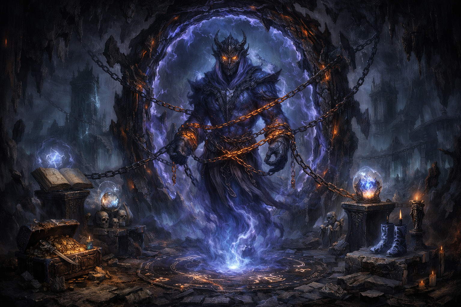 Mécanique Mirage — Djinn enchaîné dans une dimension parallèle