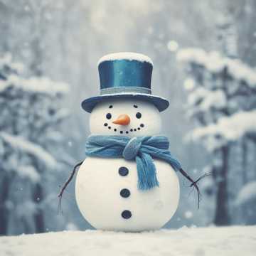 Build a snowman