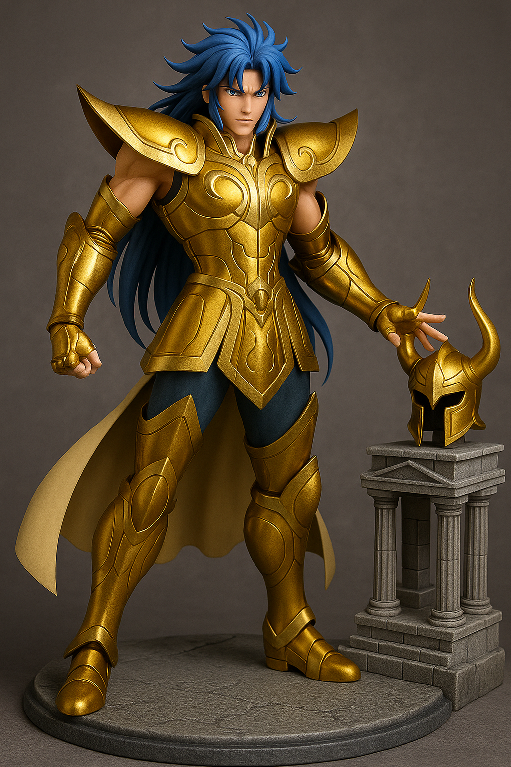 Saga (Gemini) in Saint Seiya CVY.AI